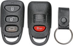 13646 Keyless Remote Cases Repair Compatible with Select Hyundai/Kia Models, Black