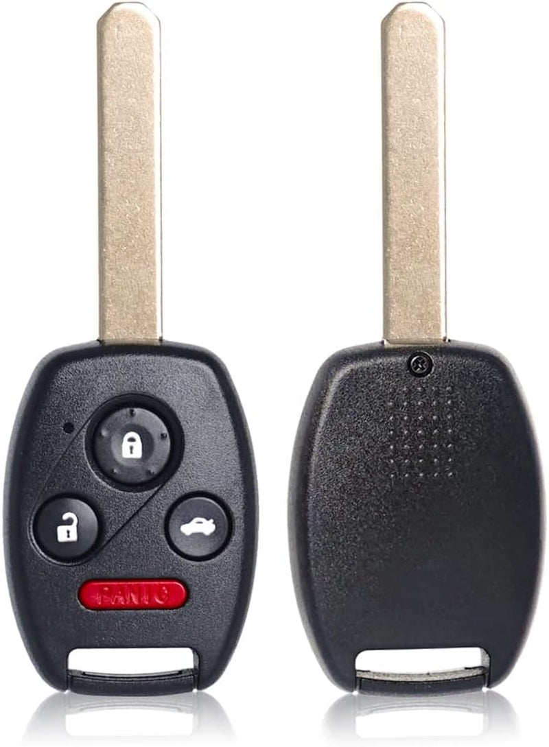 Key Fob Remote Replacement Fits for Honda Civic EX Si Hybrid 2006 2007 2008 2009 2010 2011 2012 2013 Acura Mdx 2007-2013 N5F-S0084A Keyless Entry 4 Buttons Remote Control 35111-Sva-306(Pack of 1)