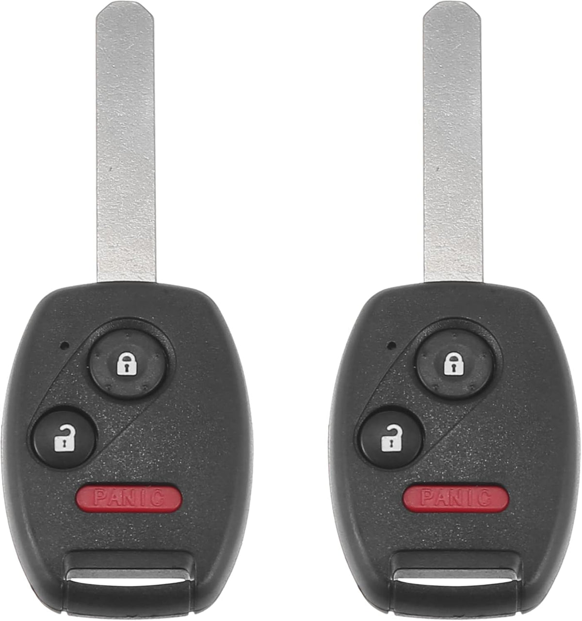 2Pcs 313.8Mhz N5F-S0084A Replacement Smart Proximity Keyless Entry Remote Key Fob for Honda Civic LX NGV Odyssey LX 2006-2017 3 Buttons Control Uncut Car Ignition Key 46 Chip