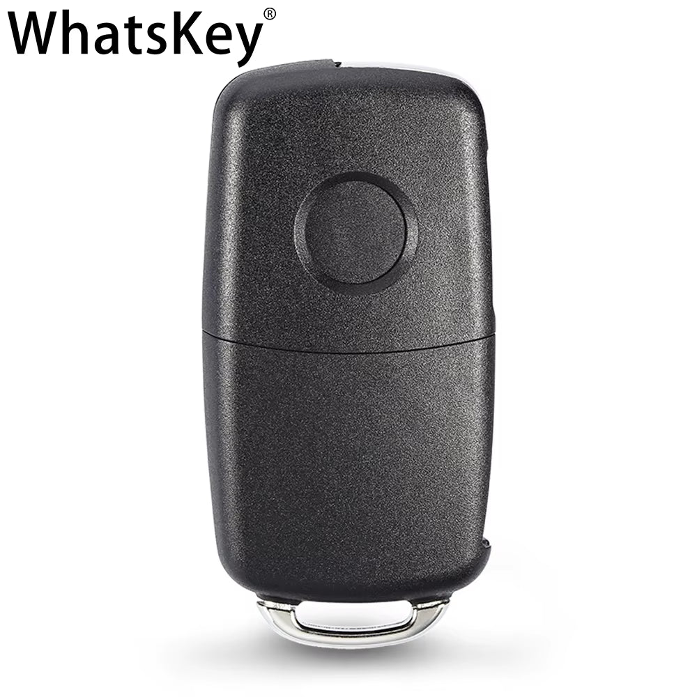 2 3 Button Folding Key Flip Remote Car Key Shell for Volkswagen Polo Lavida Golf for Skoda Octavia Passa Uncut Blade