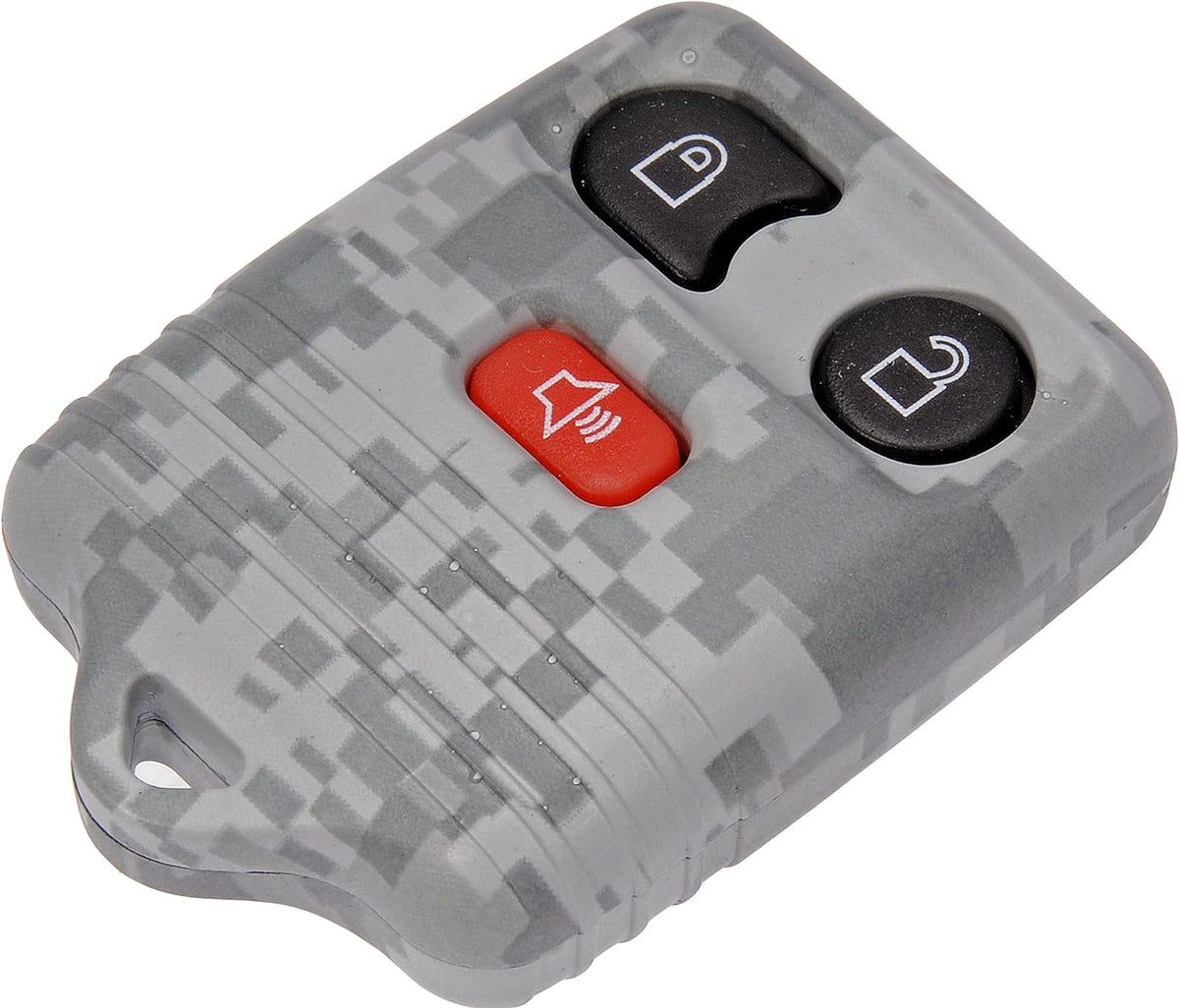 13625GYC Keyless Entry Transmitter Cover Compatible with Select Models, Gray Digital Camouflage