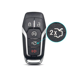 1PCS Replacement 4/5 Buttons Car Key Shell Case Cover for Ford Edge Explorer Fusion 2015 2016 2017 M3N-A2C31243300