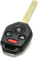 OEM Electronic 4-Button Remote Head Key Fob Compatible with 2011-2014 Subaru Legacy Outback (FCC ID: CWTWB1U811, P/N: 57497-AJ10A)