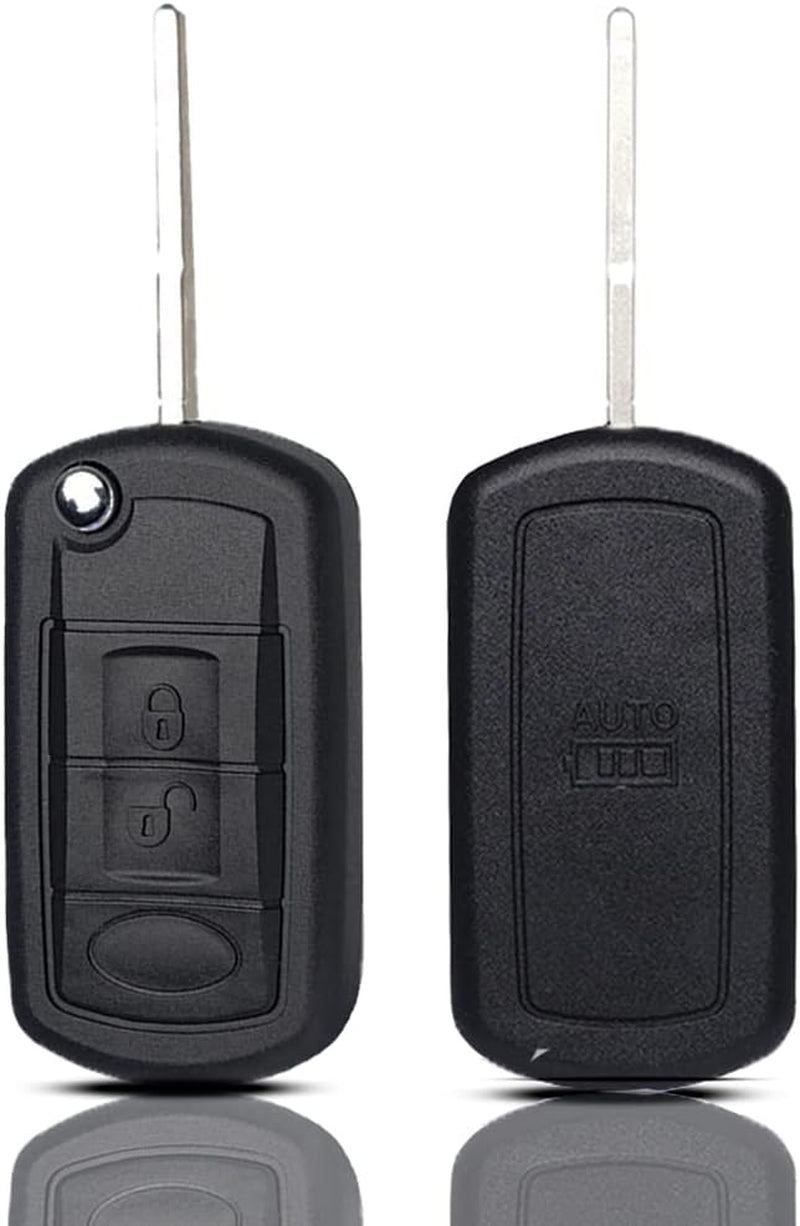 Key Fob Remote Replacement Fits for Land Rover Range Rover 2006 2007 2008 2009 2010/Range Rover Sport 2006-2011/LR3 2005-2009 FCC ID:NT8-15K6014CFFTXA Keyless Entry Remote Control Flip Key