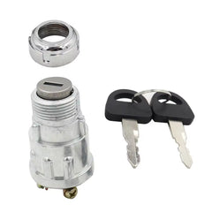 Universal 12V on /OFF /Start Ignition Switch Lock with 2 Keys 4 Position Key Lock Starter Switch Ignition Switches for Car Boat