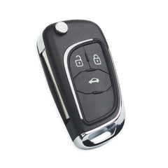 1PCS Modified Folding Remote Car Key Shell Case for Chevrolet Cruze Epica Lova Camaro Impala HU100