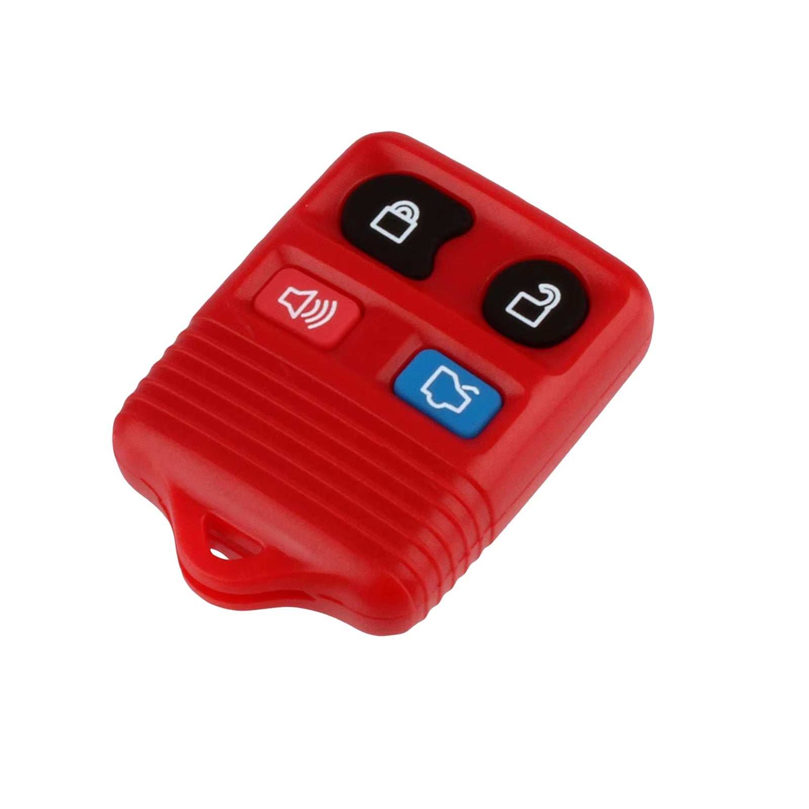 3/4 Button Red Key Shell Remote Key Fob Case No Circuit Board for Ford Mustang Focus Lincoln LS Town Car Mercury Grand Marquis