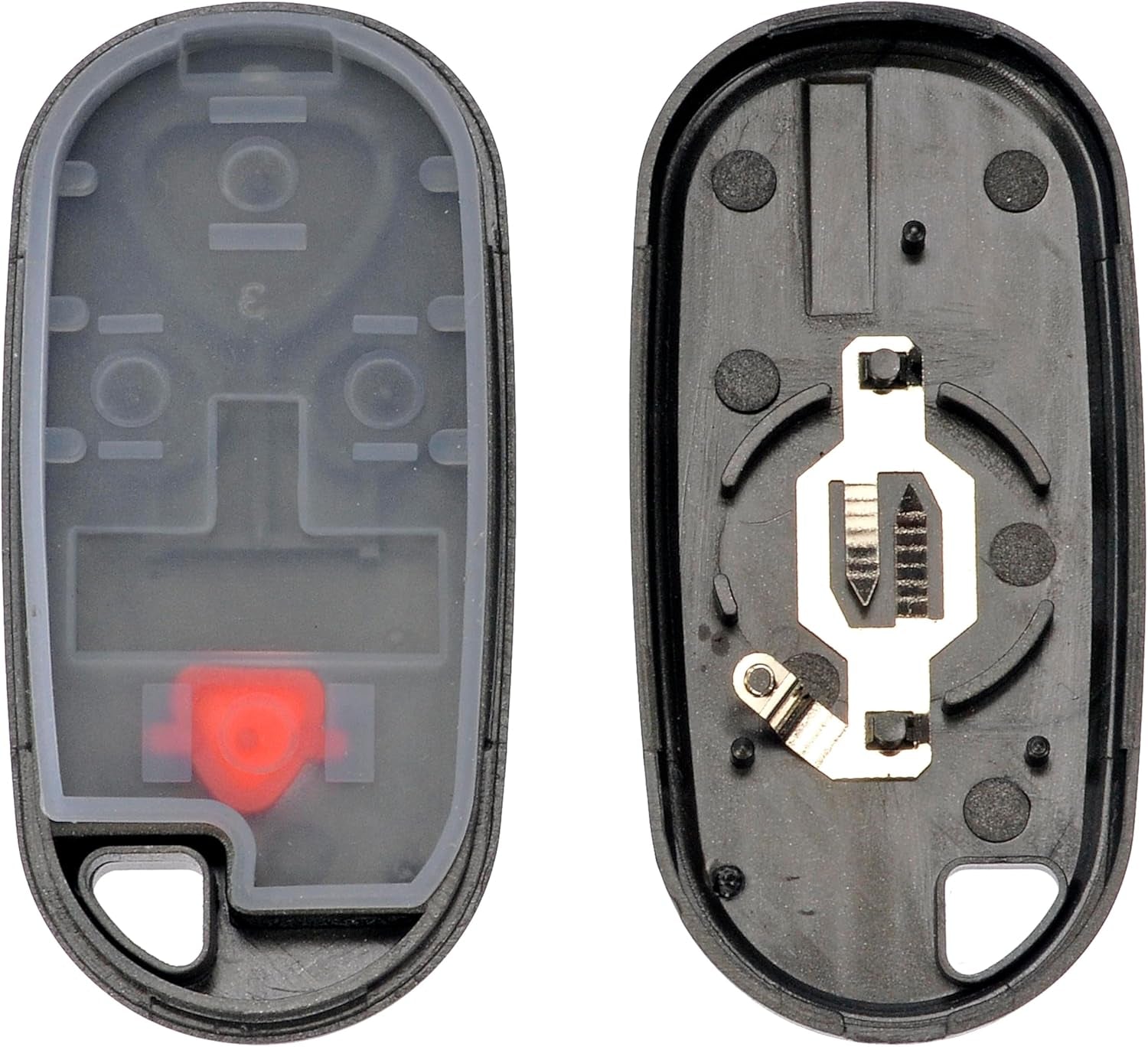 13676 Keyless Remote Case Repair Kit Compatible with Select Acura Models, Gray and Silver