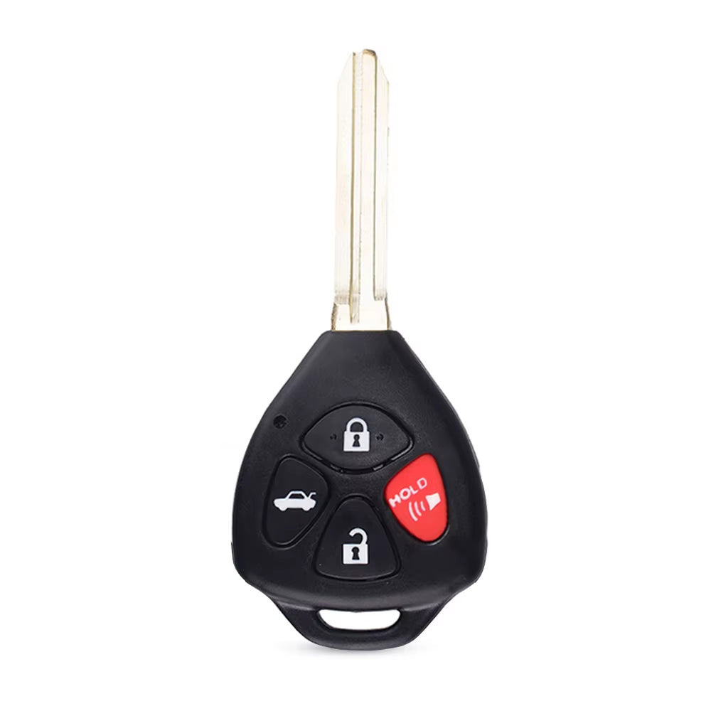 2 3 4 Buttons Car Remote Key Shell Fob for Toyota Camry Corolla Avalon Venza 2007 2008 2009 2010 2011 2012 Key Case TOY43