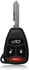 Car Key Fob Remote Keyless Entry Control KOBDT04A 315Mhz 4 Button Replacement for 2005-2010 Chrysler 300 Aspen Dodge Charger Durango Magnum Jeep Commander Grand