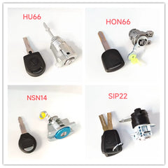 Car Key Door Lock Left Right Door Lock Cylinder Key for Hu66 Hu101Hu100R Hu100 Hy22 Hon66 Nsn14 Fo21 Toy43 Hu83 Va2T Toy48 Sip22