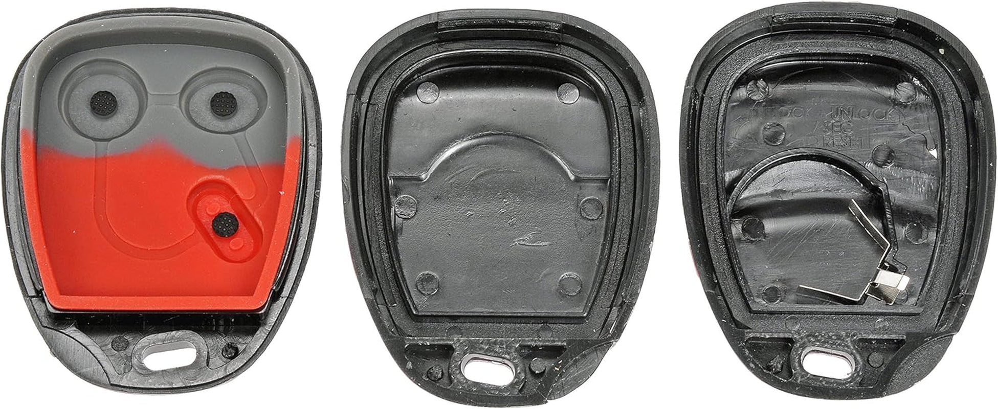 13618US Keyless Entry Transmitter Cover Compatible with Select Models, Red; White; Blue