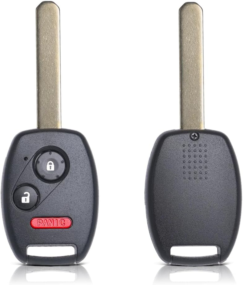 Key Fob Replacement Fits for Honda Ridgeline 2006-2014 / FIT 2008 / Odyssey 2005-2010 (FCC ID:OUCG8D-380H-A) Keyless Entry Remote Control Head Ignition Key PN:35111-SHJ-305 314MHZ 3 Button