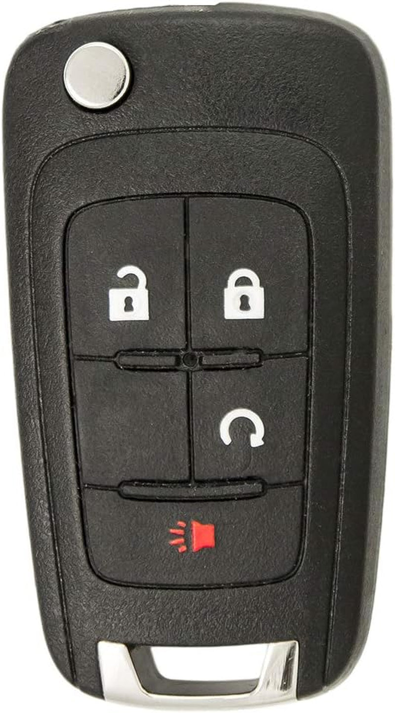 Replacement for Keyless Remote 4 Button Flip Car Key Fob for OHT01060512