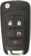 Replacement for Keyless Remote 4 Button Flip Car Key Fob for OHT01060512