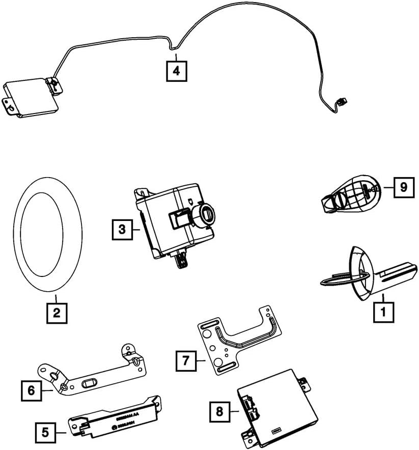 Key Fob - 56046638AG