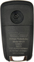 99121 Keyless Entry Transmitter Compatible with Select Buick/Chevrolet Models