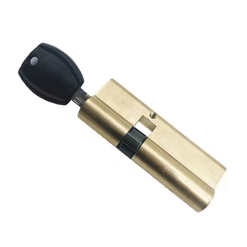 Brass Door Lock Cylinder Lengthened 65 70 80 90 Mm Full Size Biased Lock Core Anti-Theft Entrance Lock Part