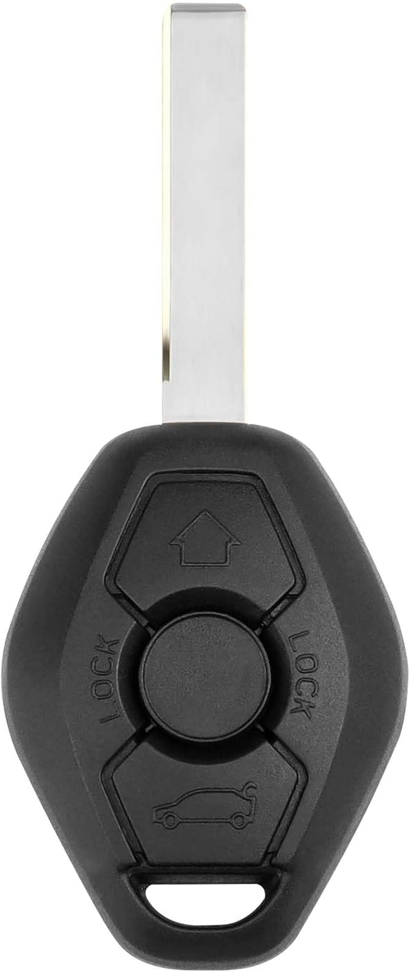 Key Fob Replacement Fits for BMW 3 5 6 7 Series - 325 330 318 525 530 540 E38 E39 E46 M5 X3 X5 Z4 Z8, EWS System Keyless Entry Remote Control Car Key Fobs, ID44 Chip, 315Mhz, LX8FZV, 6955750