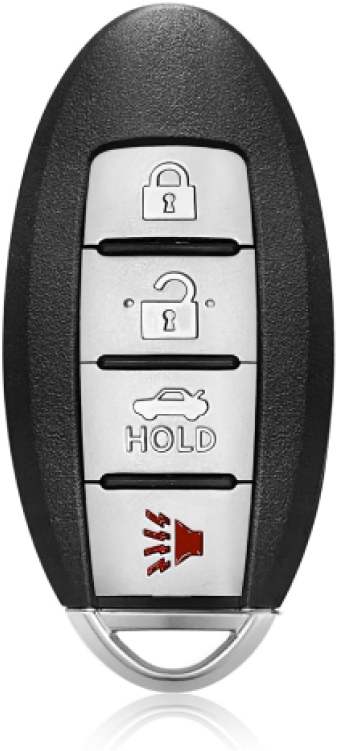 Car Key Fob Remote Keyless Entry Control CWTWB1U787 433Mhz 4 Button Replacement for 2011-2019 Infiniti M56 M37 M35 M35H QX56 Q70 Q70H Nissan Armada